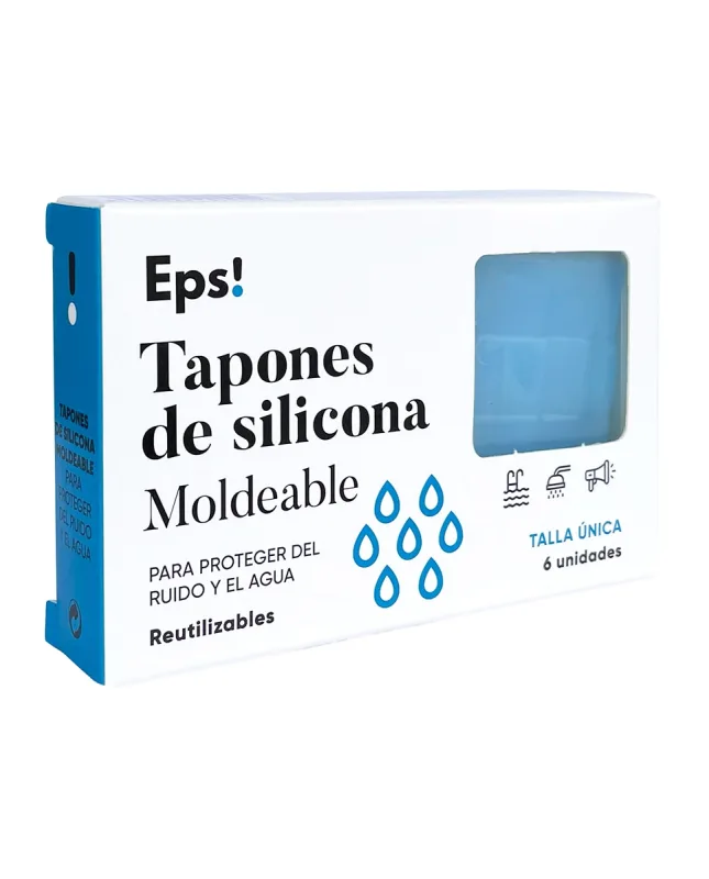 EPS - 6 Unidades Tapón Silicona moldeable Eps!.