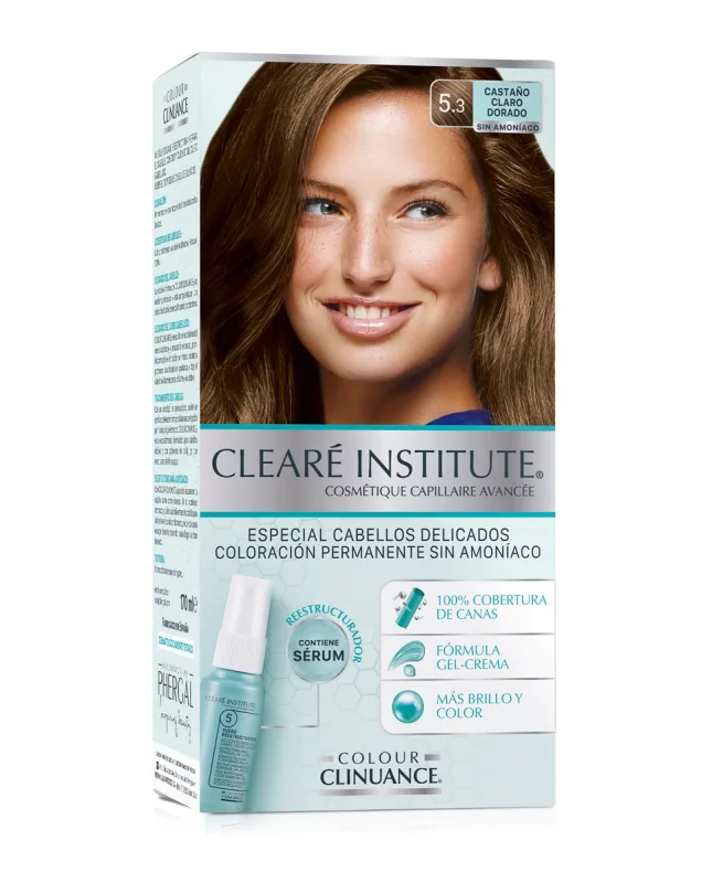 Clearé Institute - Coloración Permanente Colour Clinuance Cabellos Delicados Clearé Institute.