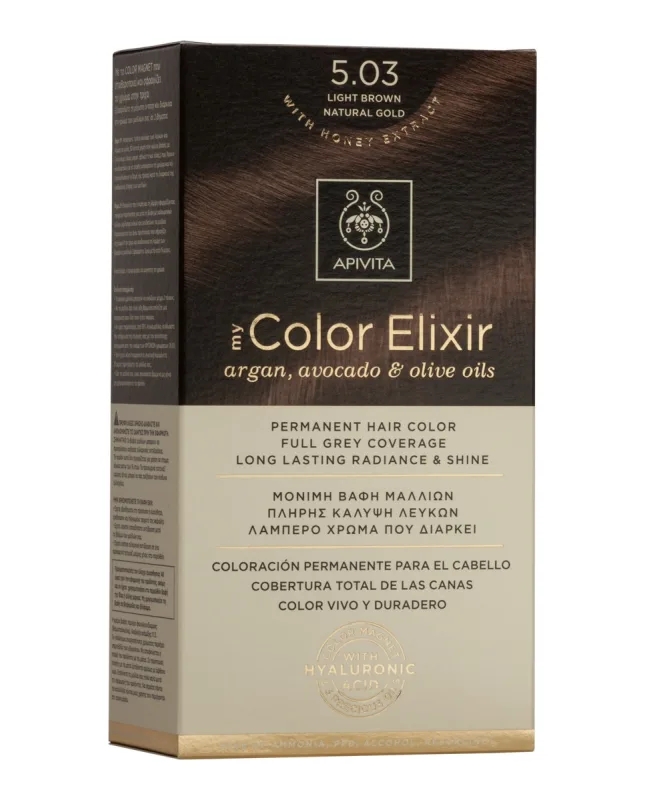 Apivita - Coloración Permanente My Color Elixir Apivita.