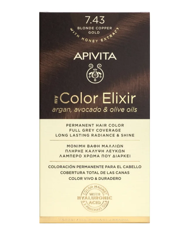 Apivita - Coloración Permanente My Color Elixir Apivita.