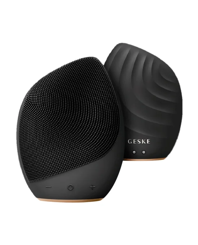 Geske - Cepillo Facial Sonic Facial Brush 5 en 1 Black Gold Geske.
