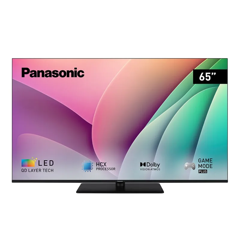 Panasonic - TV QLED 164 cm (65') Panasonic TV-65W80AEZ, UHD 4K, Dolby Vision, High Contrast, Smart TV (Reacondicionado Grado C).