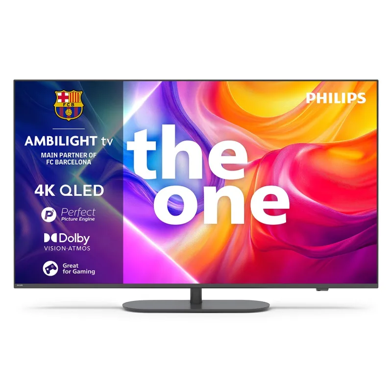 Philips - TV QLED 164 cm (65') Philips Ambilight 65PUS9010/12 UHD 4K, Dolby Vision y Dolby Atmos, Titan OS, Smart TV (Reacondicionado Grado A).