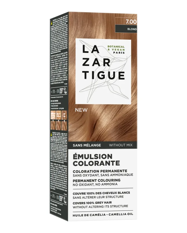 Lazartigue - Emulsión Capilar Colorante 7.0 60 ml Lazartigue.