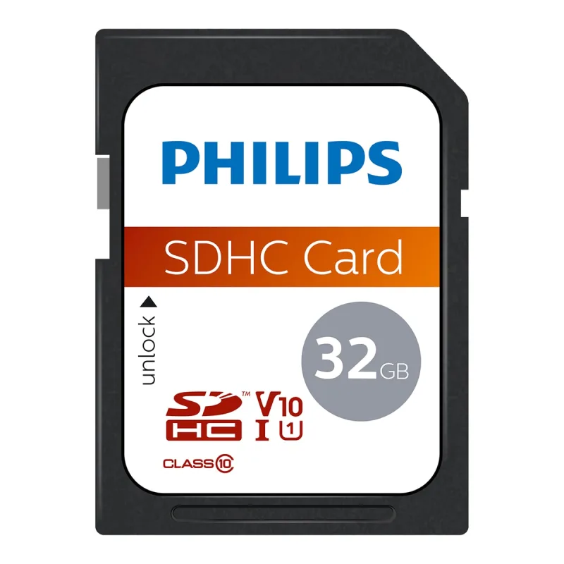 Philips - Tarjeta de memoria SD Philips FM032SD45B 32GB.
