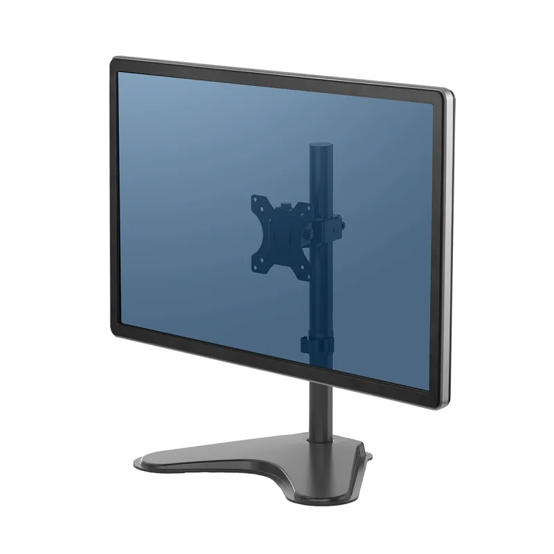 Fellowes - Brazo elevador para monitor con peana Fellowes Seasa, para 1 pantalla.