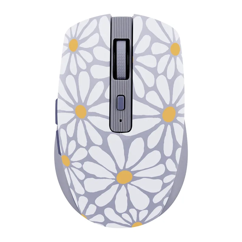 TNB - Ratón inalámbrico T'nB FLOWER recargable, Bluetooth.