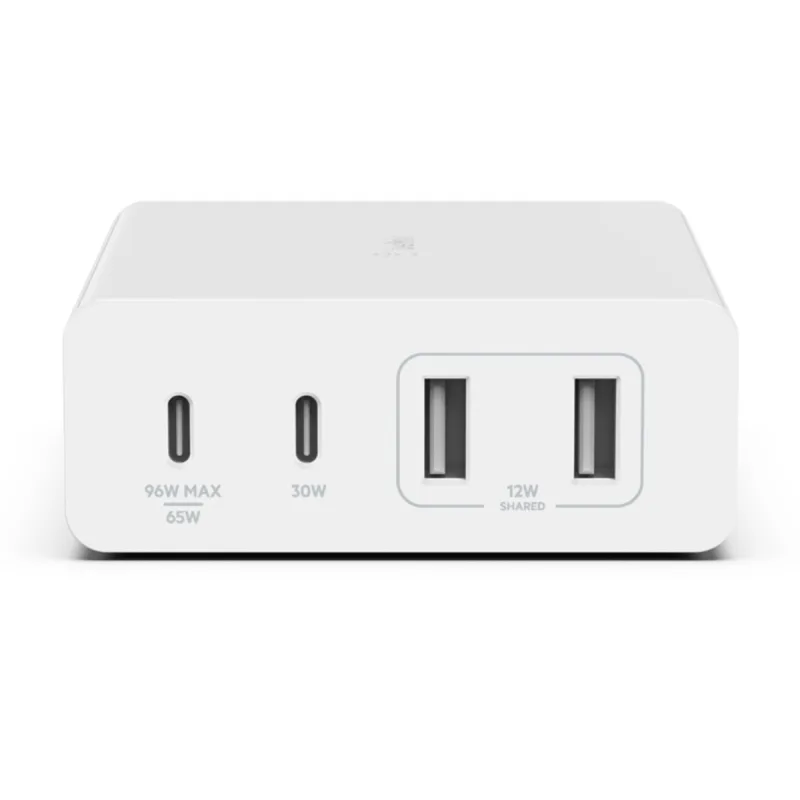 Belkin - Cargador Belkin GaN de 108 W con 4 puertos.