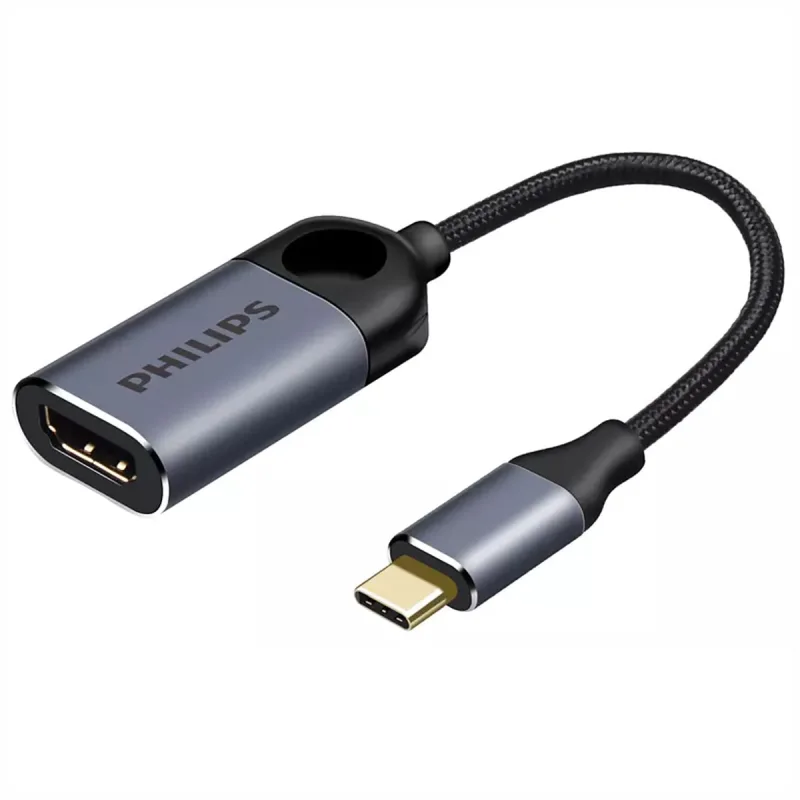 Philips - Adaptador Philips SWV6001/00 de USB-C a HDMI.