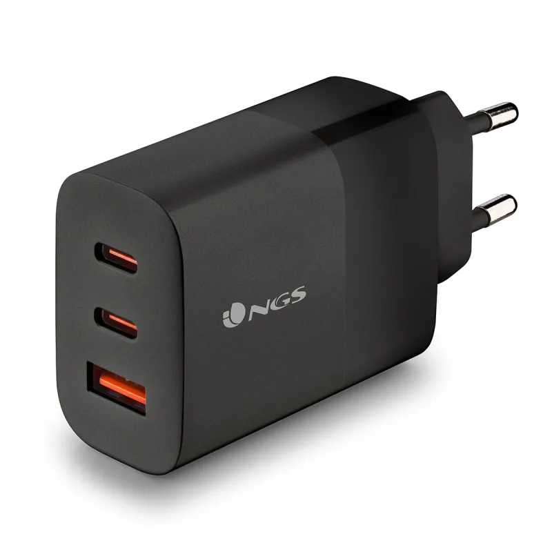 NGS - Cargador NGS BUD 65W 2xUSB-C GaN.