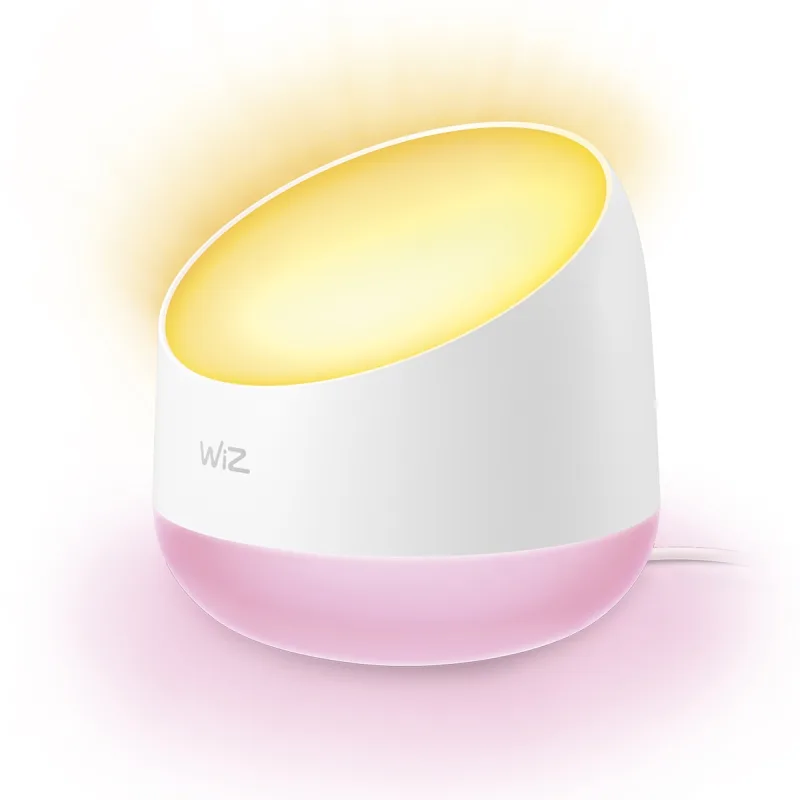 WiZ - Lámpara de sobremesa portátil Wiz Squire con luz regulable.