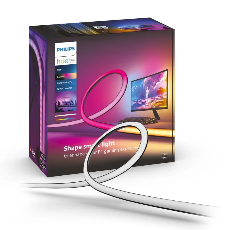 Philips - Tira de luces LED Philips Hue Play Gradient para PC - 32-34'.