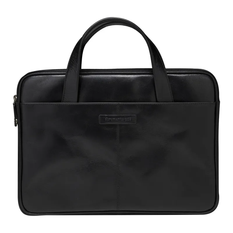 dbramante1928 - Maletín de piel dbramente1928 Silkeborg negro para portátiles de 13'.