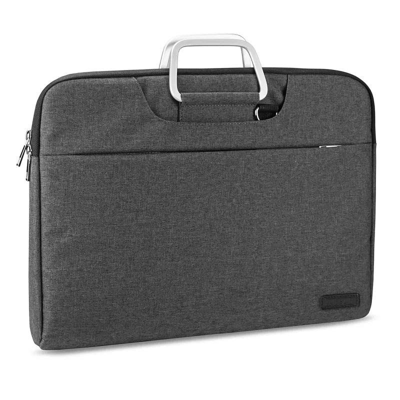 SUBBLIM - Funda gris Subblim Business Laptop Sleeve para portátiles hasta 15,6'.
