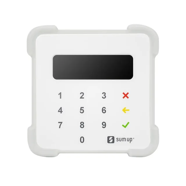 Mobilis - Carcasa gris claro Mobilis para datáfono SumUp Air.