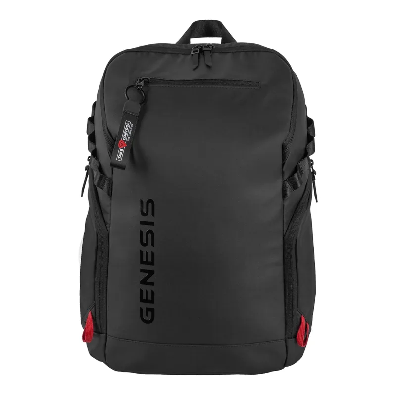 Génesis - Mochila Gaming Genesis Pallad 420 negra para portátiles hasta 15,6'.