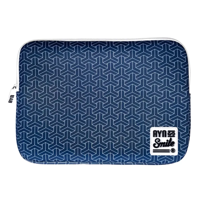 Smile - Funda Smile Kimono Azul Marino Kumikikkou para portátiles hasta 14'.