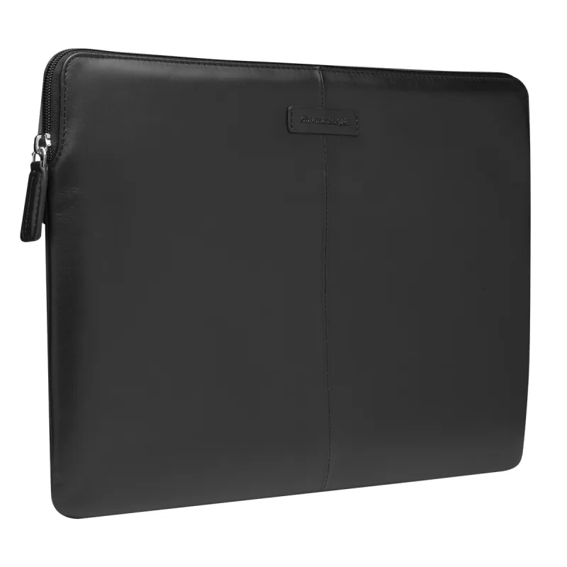 dbramante1928 - Funda de cuero dbramante1928 Skagen Pro negra para MacBook Pro 14' y portátiles hasta 14'.