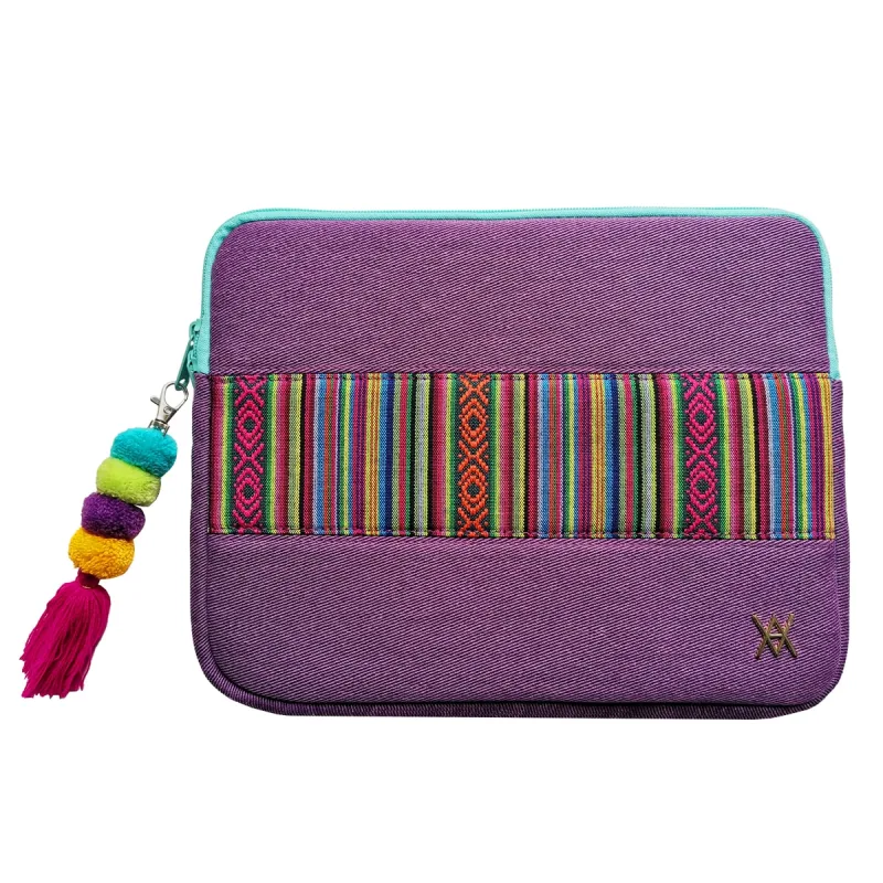 VAMVAM - Funda Vamvam Essaouira morada para ordenadores portátiles hasta 12'.