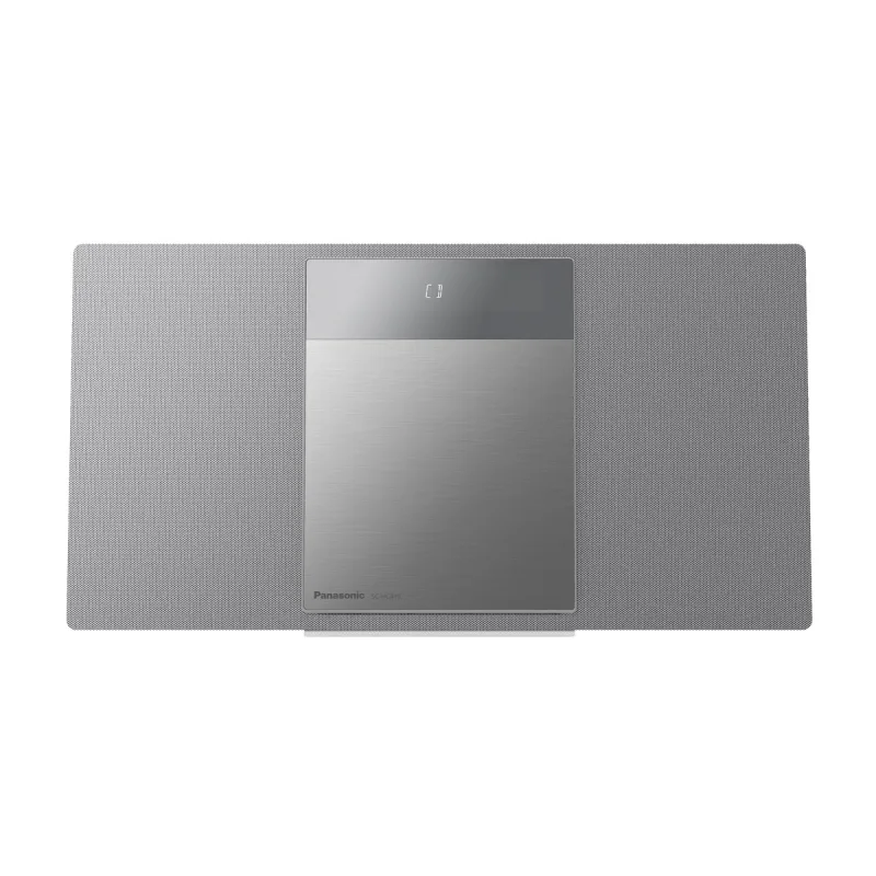 Panasonic - Microcadena Panasonic SC-HC410EG-S Plata Bluetooth, función Aux-In y Space Tune.