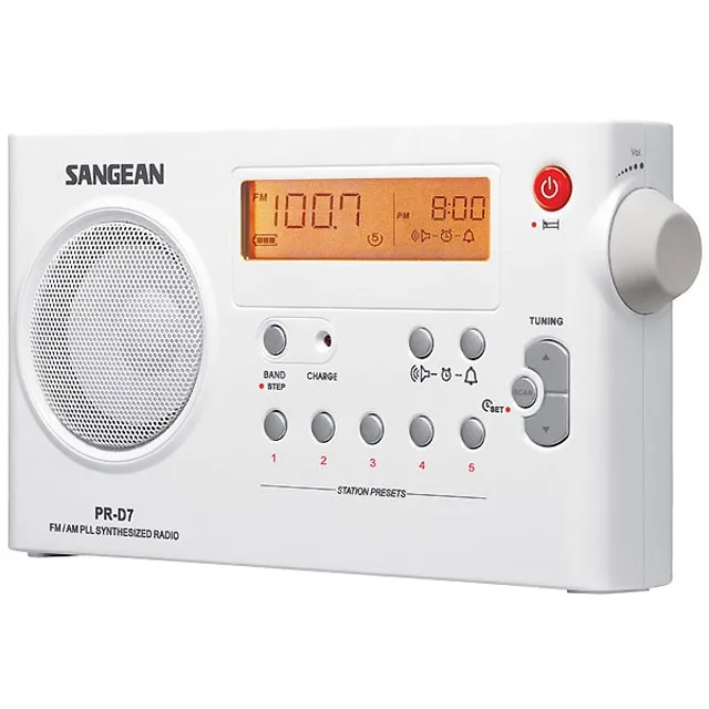 Sangean - Radio portátil Sangean PRD-7.