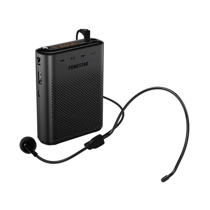 Fonestar - Amplificador de voz portátil Fonestar ALTA-VOZ-30 USB/microSD/MP3.