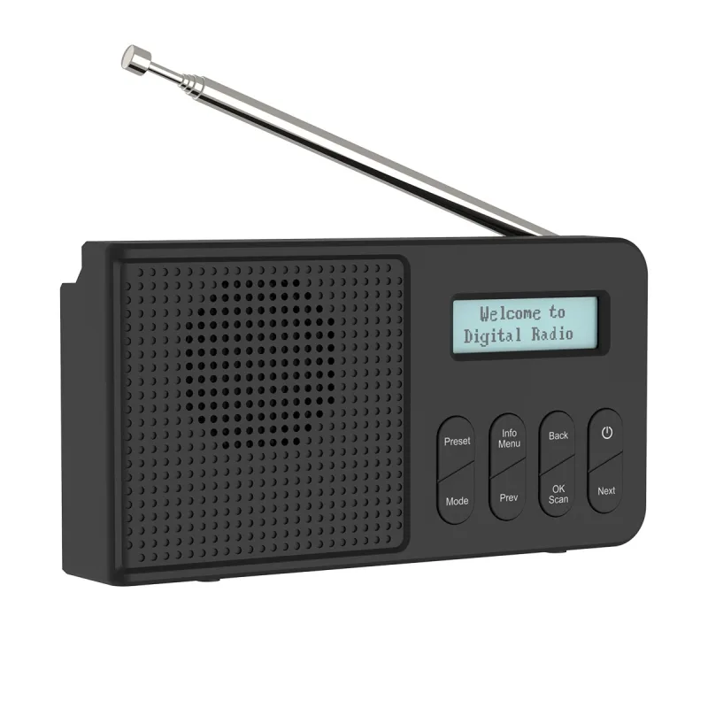 Inves - Radio portátil Inves YM-2236 FM, DAB+, Bluetooth.