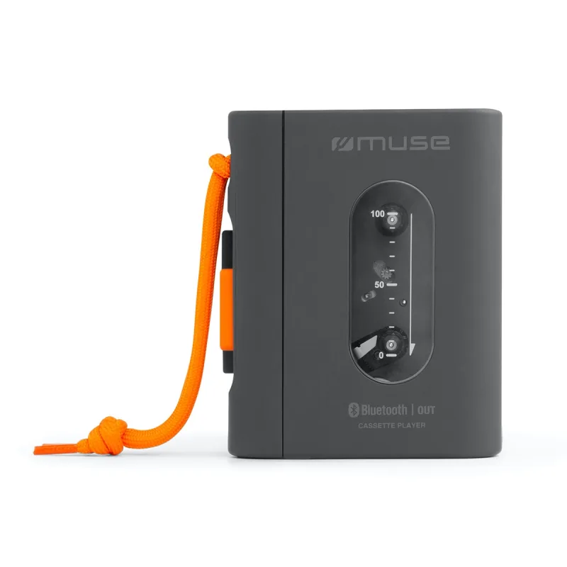 Muse - Reproductor de cassette portátil Muse M-132 WM.