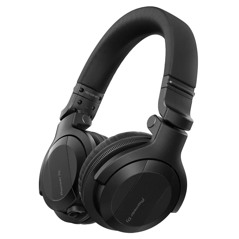 Pioneer DJ - Auriculares de diadema inalámbricos Pioneer DJ HDJ-CUE1BT-K Bluetooth.