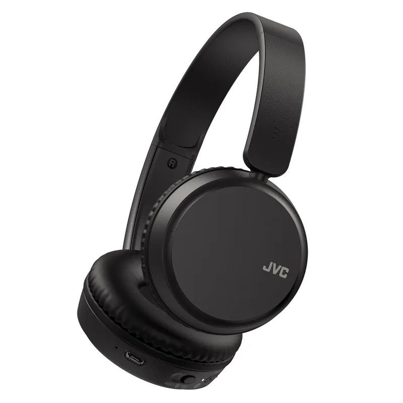 JVC - Auriculares de diadema JVC Deepbass HA-S36W-A Bluetooth negros.