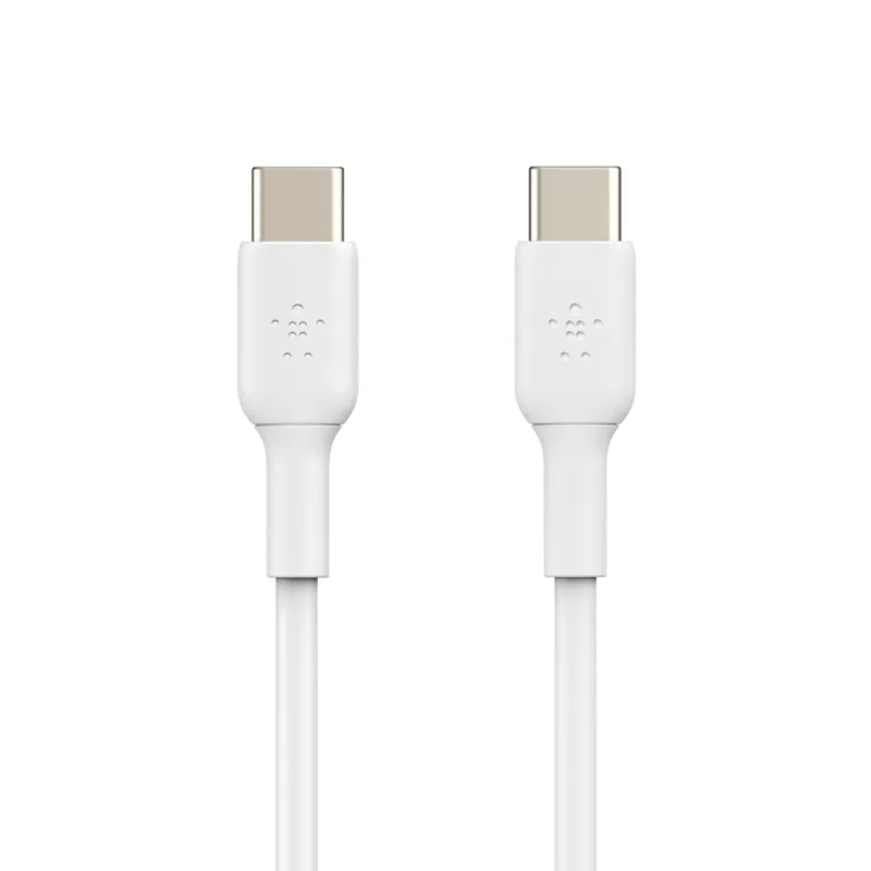Belkin - Cable Belkin BOOST CHARGE USB-C a USB-C blanco de 2 metros.