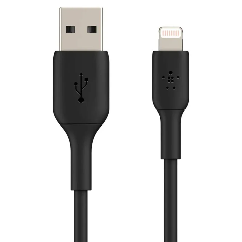 Belkin - Cable Belkin BOOST CHARGE Lightning a USB-A negro de 2 metros.