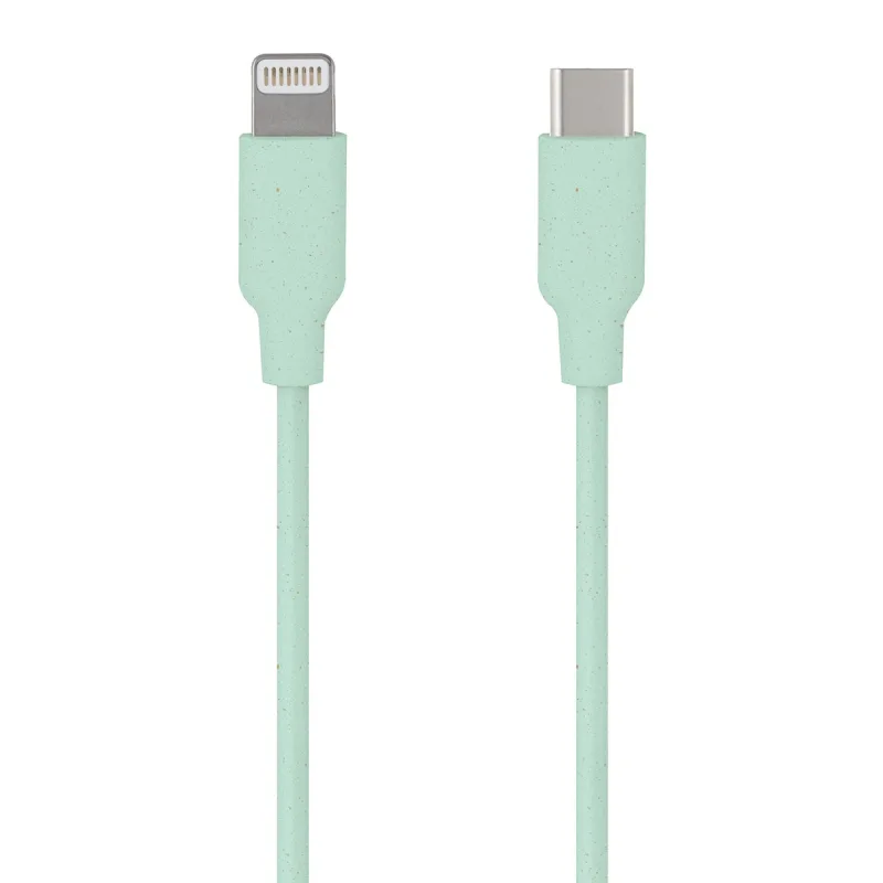 Inves - Cable Inves Lightning a USB-C 1m verde.