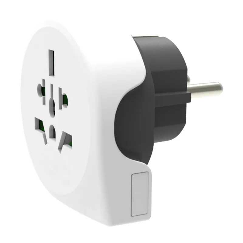 Inves - Adaptador de viaje múltiple Inves para Europa.