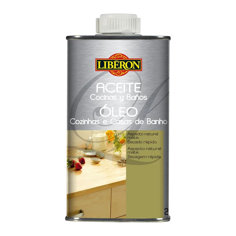 Liberon - Aceite Madera Cocinas y Baños Mate.