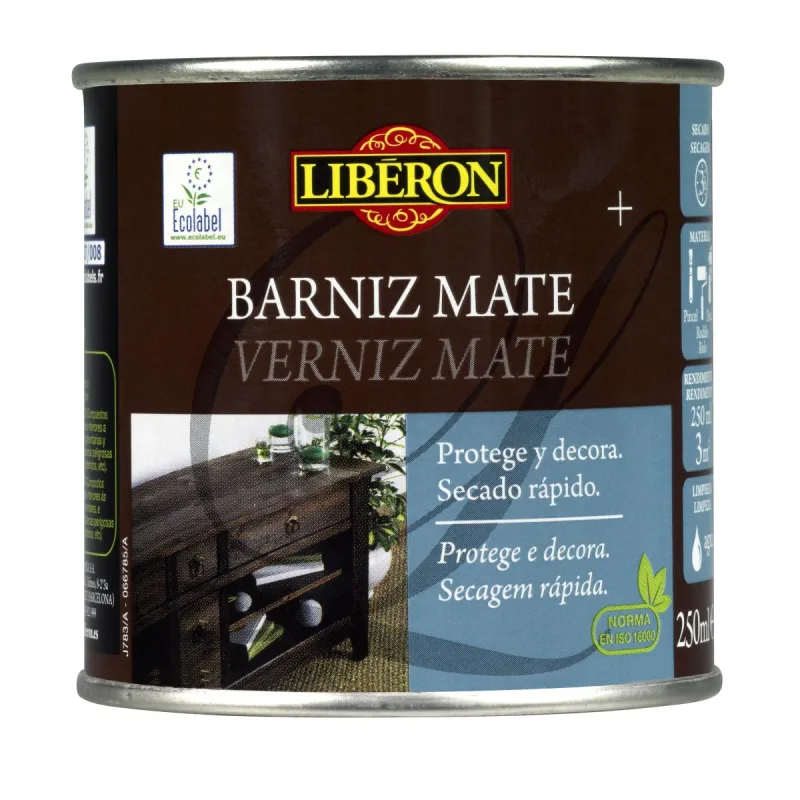 Liberon - Barniz Mate Madera.