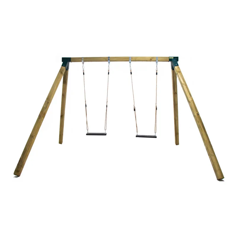 MASGAMES - Columpio karai deluxe adultos cuerdas Madera.