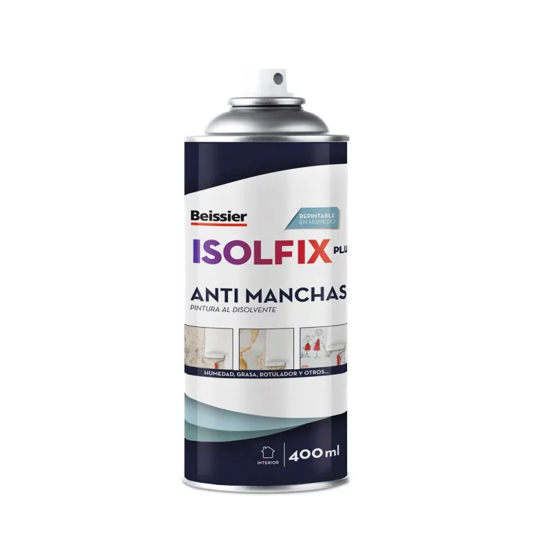 Beissier - Spray Pintura Cubremanchas Isolfix Plus 400 ml.