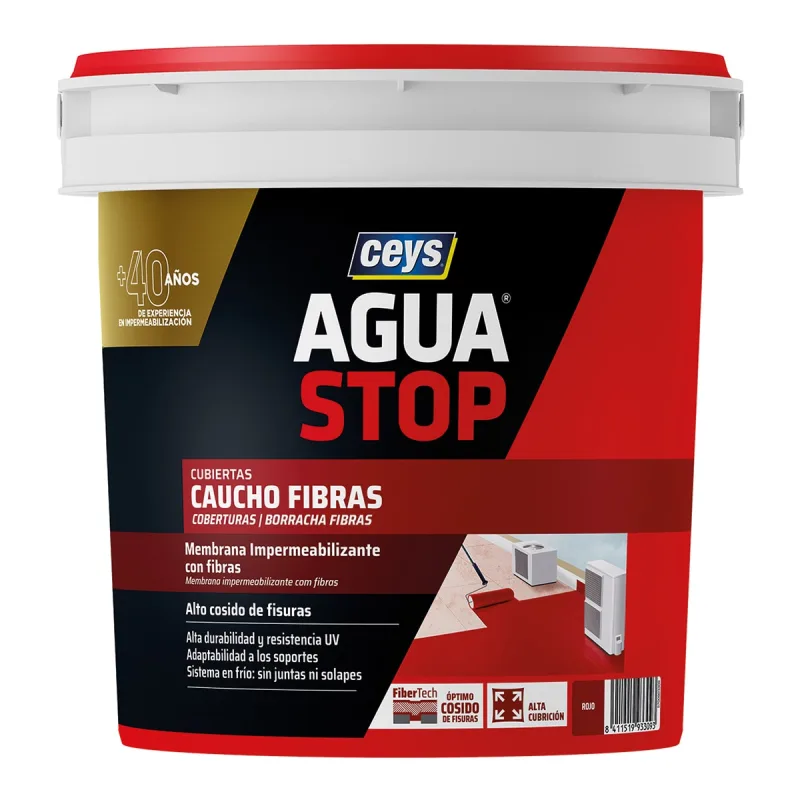 Ceys - Revestimiento Caucho Acrílico con Fibras.