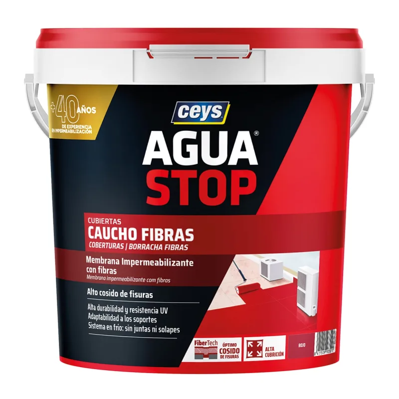 Ceys - Revestimiento Caucho Acrílico con Fibras.
