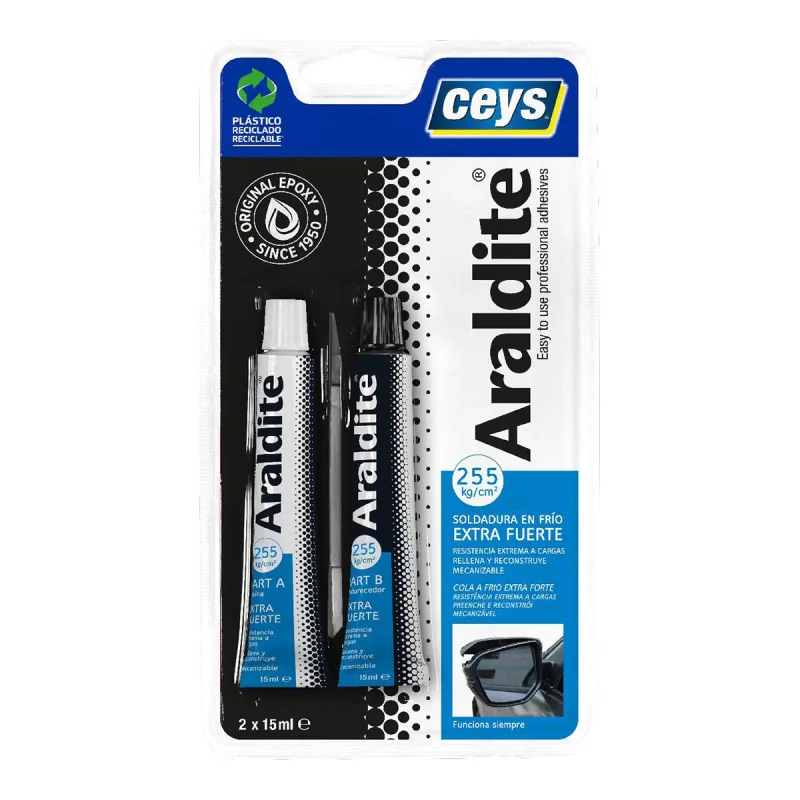 Ceys - Adhesivo Araldite Epoxi Standard 15 + 15 ml.