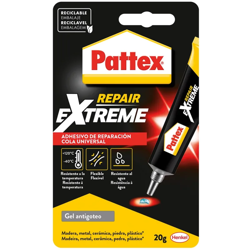 Pattex - Pegamento Universal Repair Extreme 20 g.