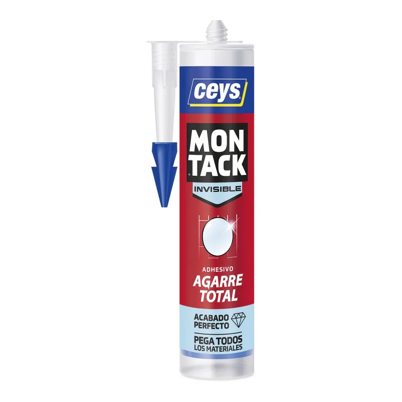 Ceys - Adhesivo Montaje X-Press Invisible 315 g.