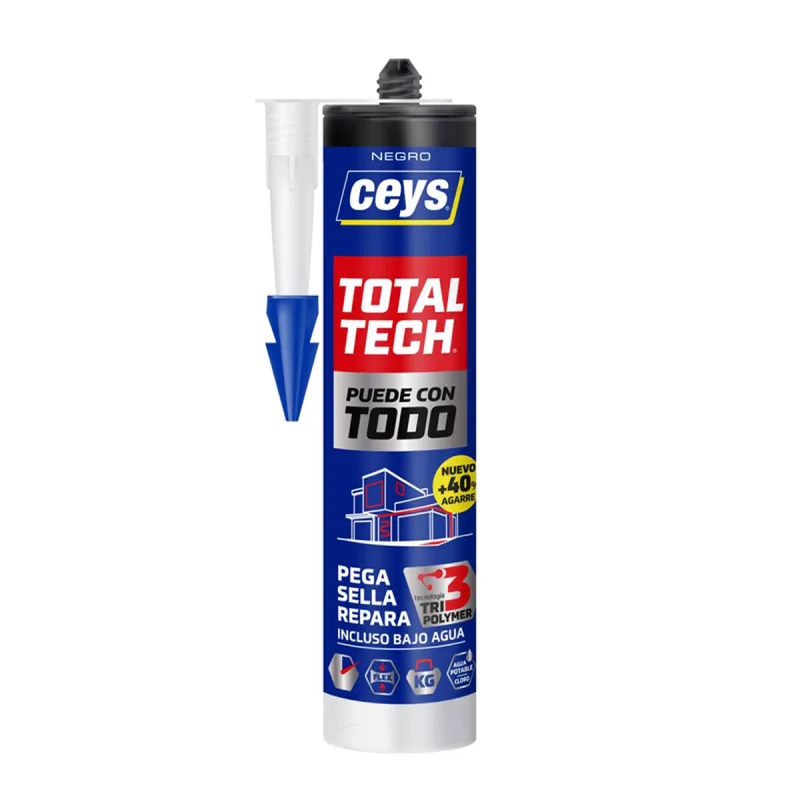 Ceys - Adhesivo Sellador Reparador Total Tech 290 ml.