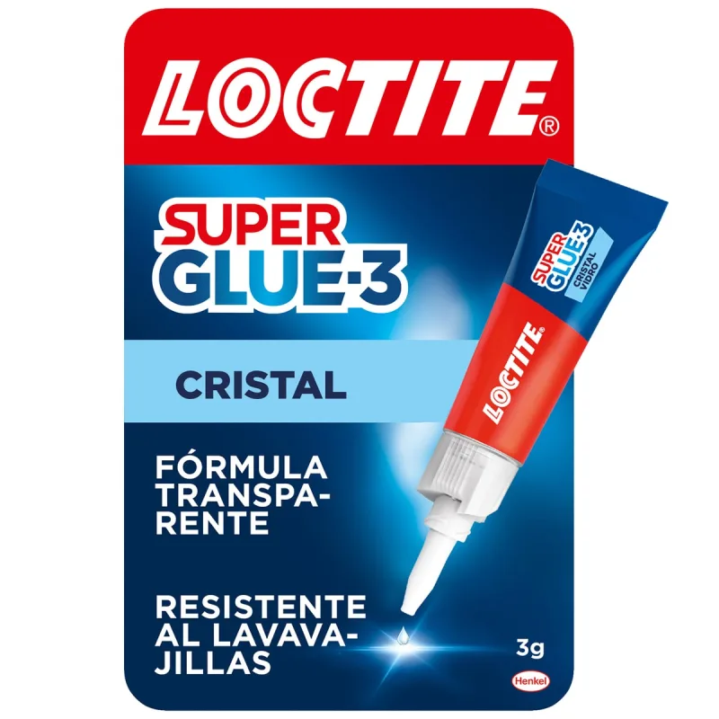 Loctite - Adhesivo Universal Instantáneo SG-3 Cristal 3 g.