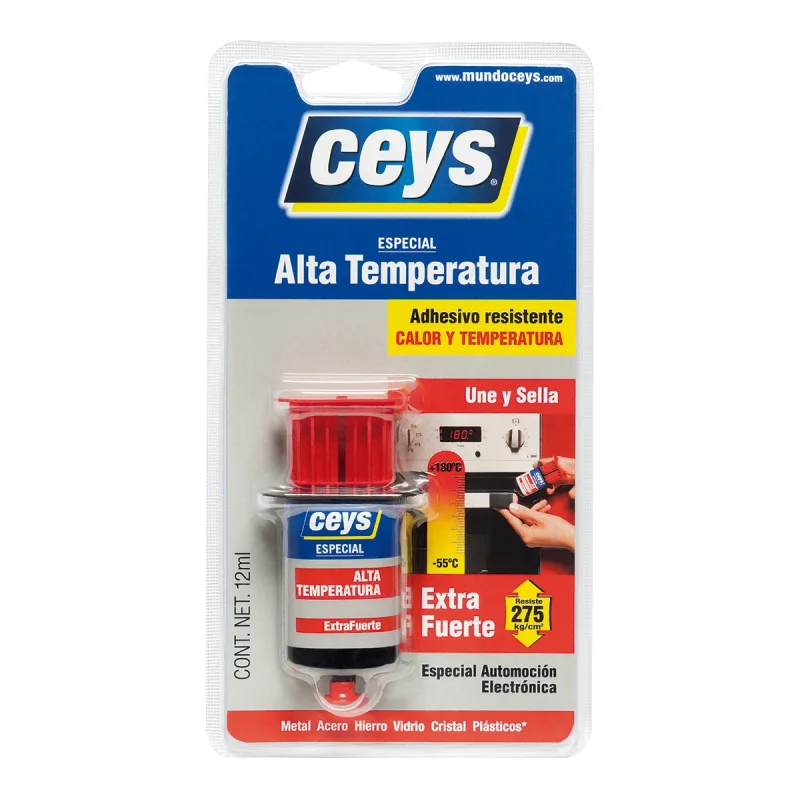 Ceys - Adhesivo Especial Alta Temperatura 12 ml.