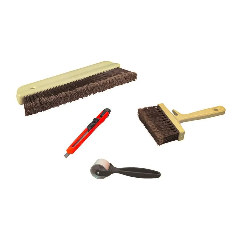 Rulo Pluma - Kit Empapelador 4 Piezas.