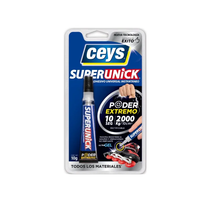 Ceys - Adhesivo SuperUnick Poder Extremo 10 g.