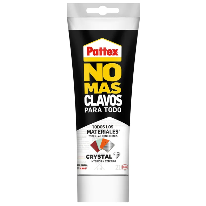 Pattex - Adhesivo No Más Clavos Crystal 216 g.