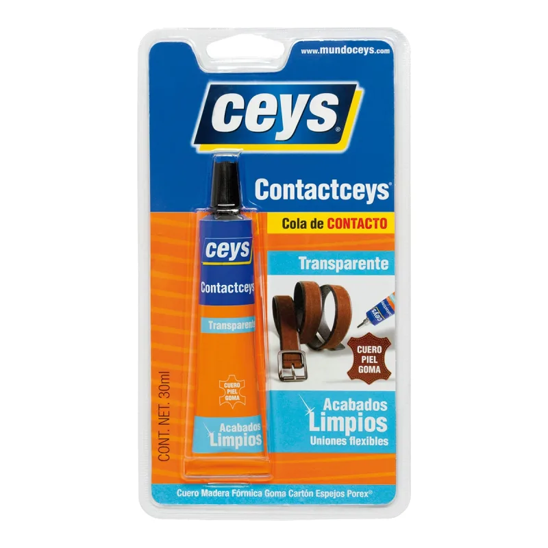 Ceys - Cola de Contacto Acabados Limpios 30 ml.